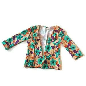 Floral Crop Jacket